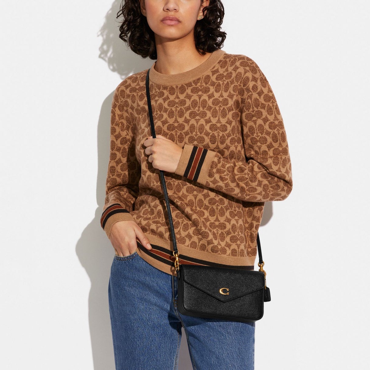 Sac Bandoulière Wyn En Toile Signature