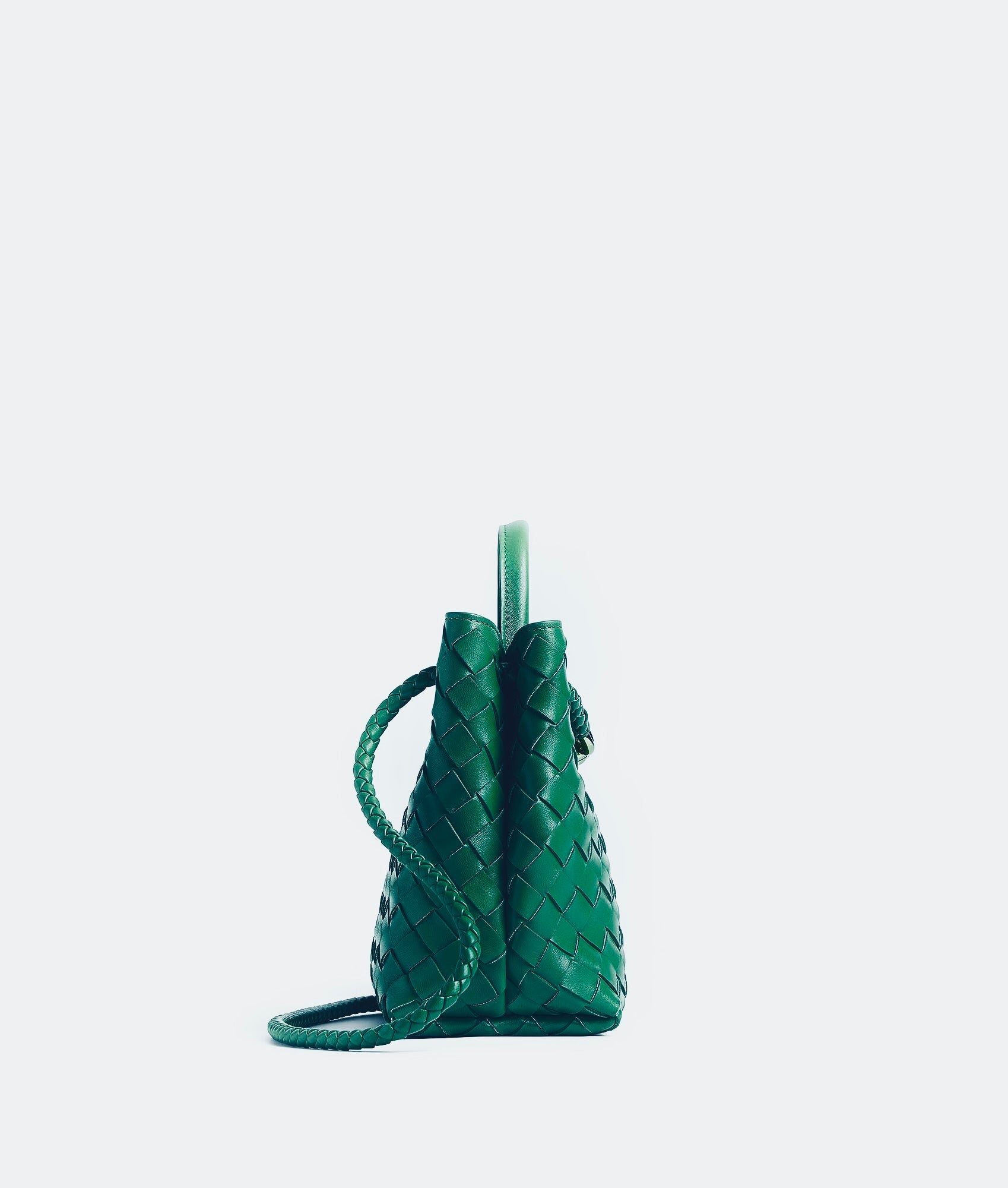 Sac à main en Andiamo Bottega Veneta vert