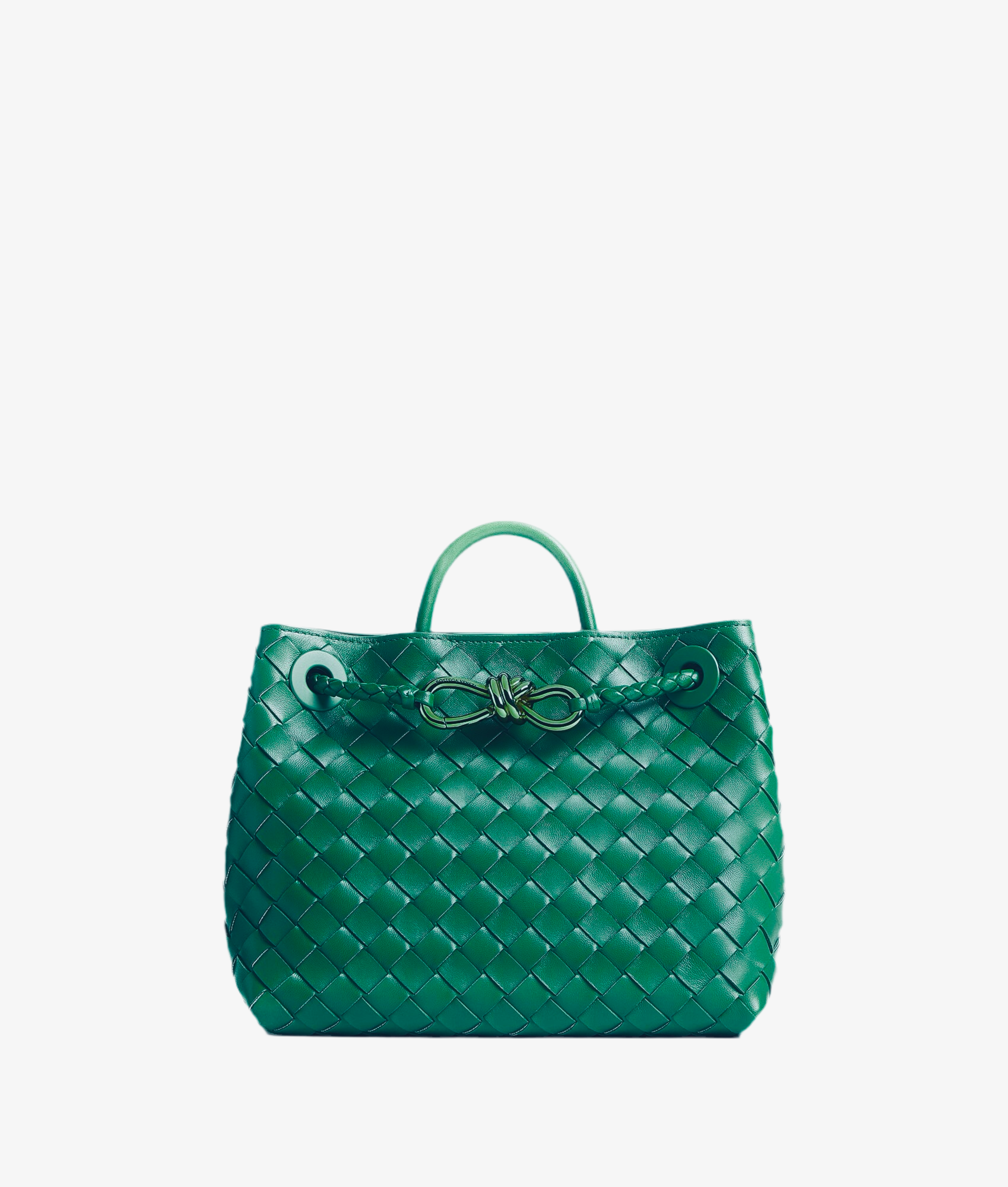 Sac à main en Andiamo Bottega Veneta vert
