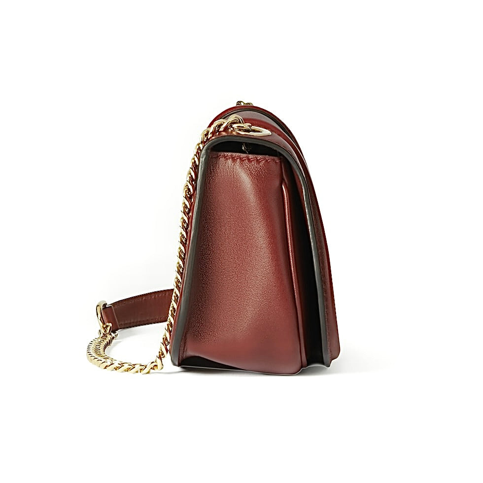 SAC À ÉPAULE GUCCI BLONDIE PETIT FORMAT EN MARRON