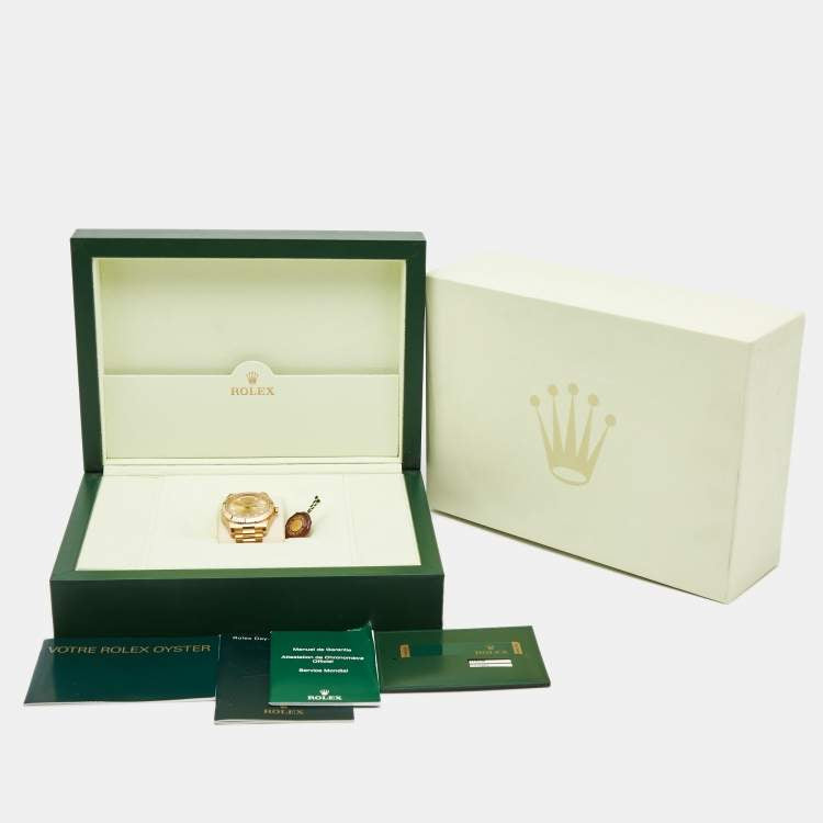 ROLEX
Day-Date Automatic Chronometer Diamond