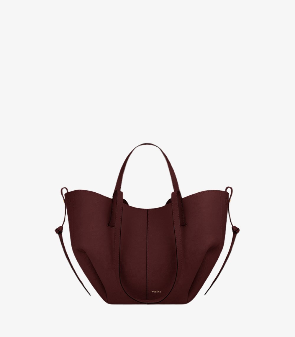 SAC POLÉNE EDITION CERISE NOIRE GRAINÉ
