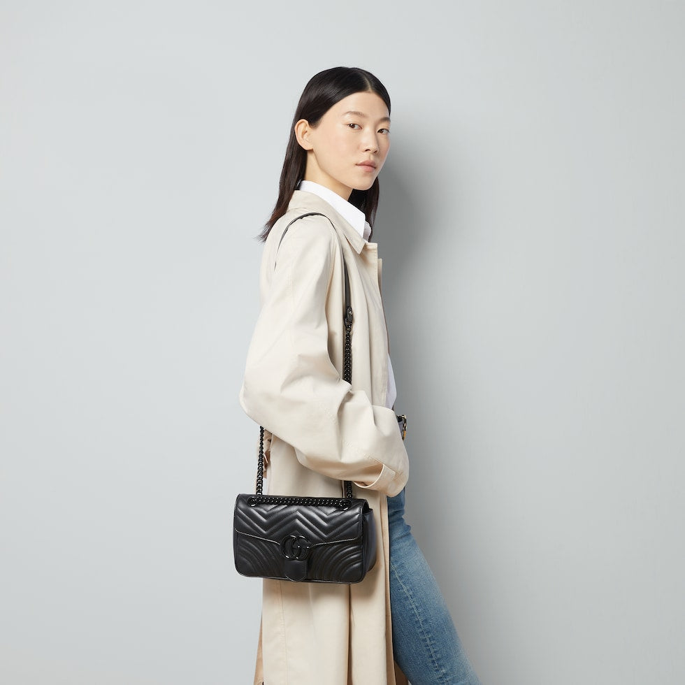SAC À ÉPAULE GG MARMONT PETITE TAILLE