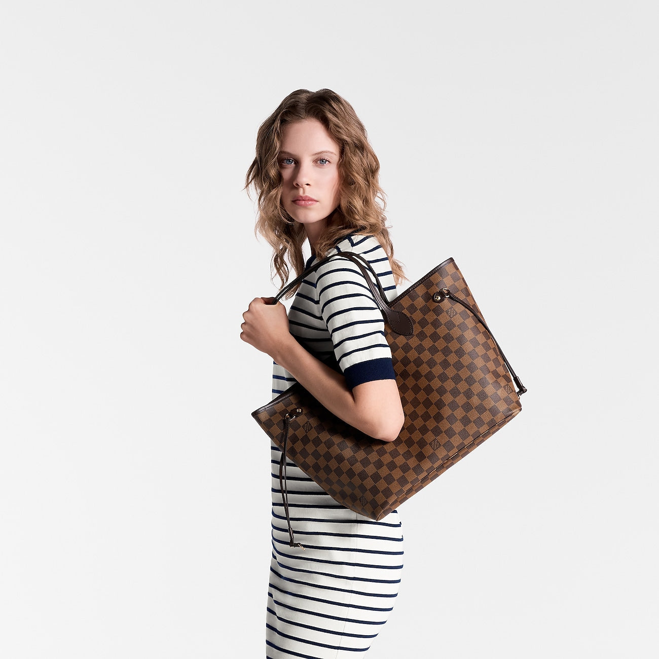Sac Lv Neverfull MM Damier Ébène