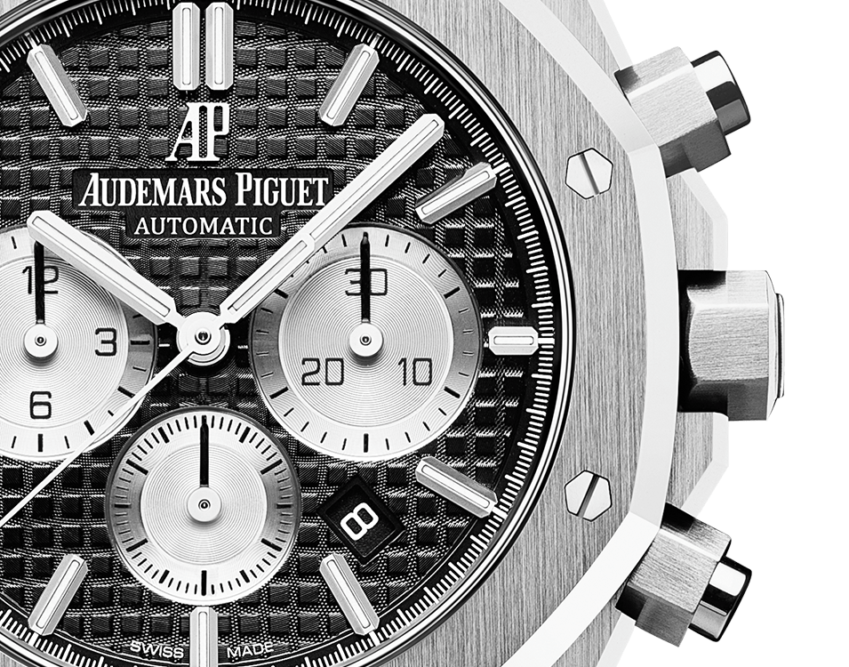 ROYAL OAK CHRONOGRAPHE-NOIR/BLANC