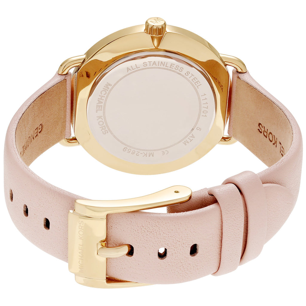 Michael Kors Montre à Quartz analogique pour Femme avec Bracelet en Cuir MK2659