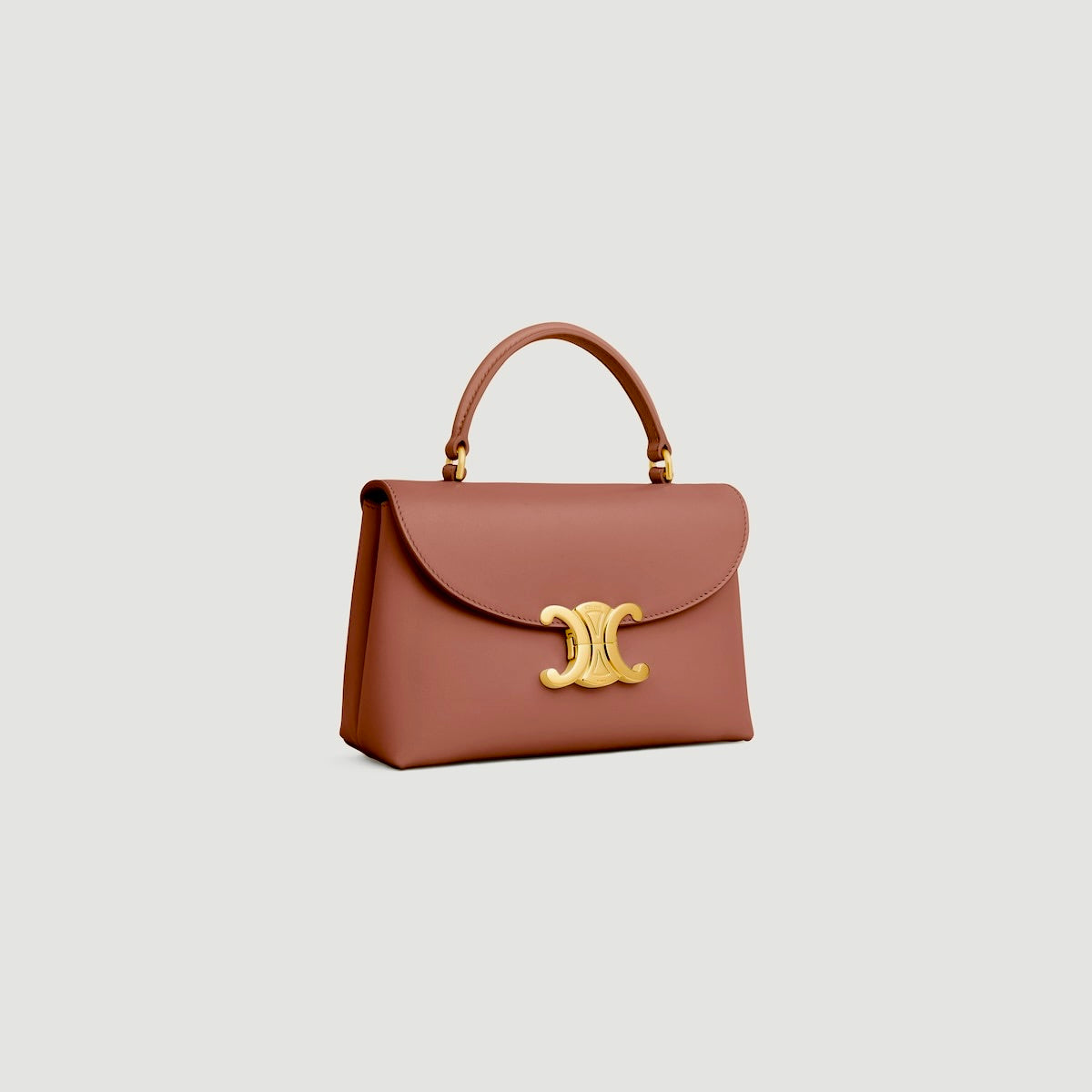 SAC NINO TEEN VEAU SOUPLE GRAINÉ EN MARRON