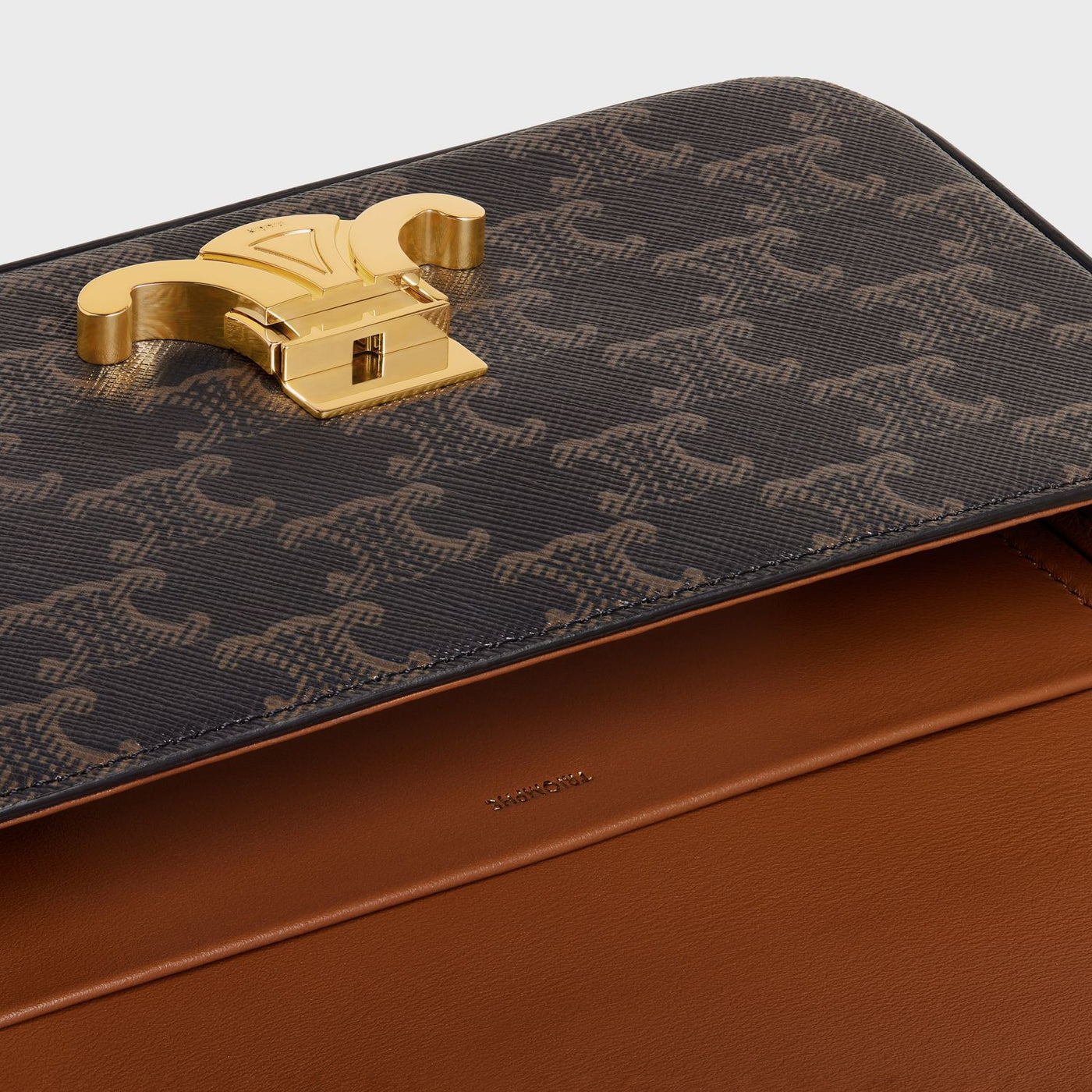 SAC À BANDOULIÈRE CHAÎNE CLAUDE DE VEAU BRILLANT