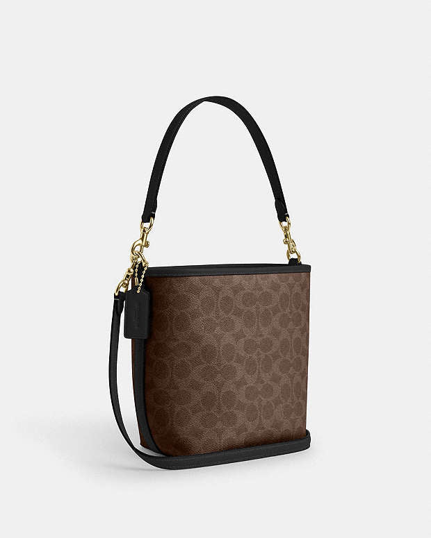 Sac seau Ville en toile signature