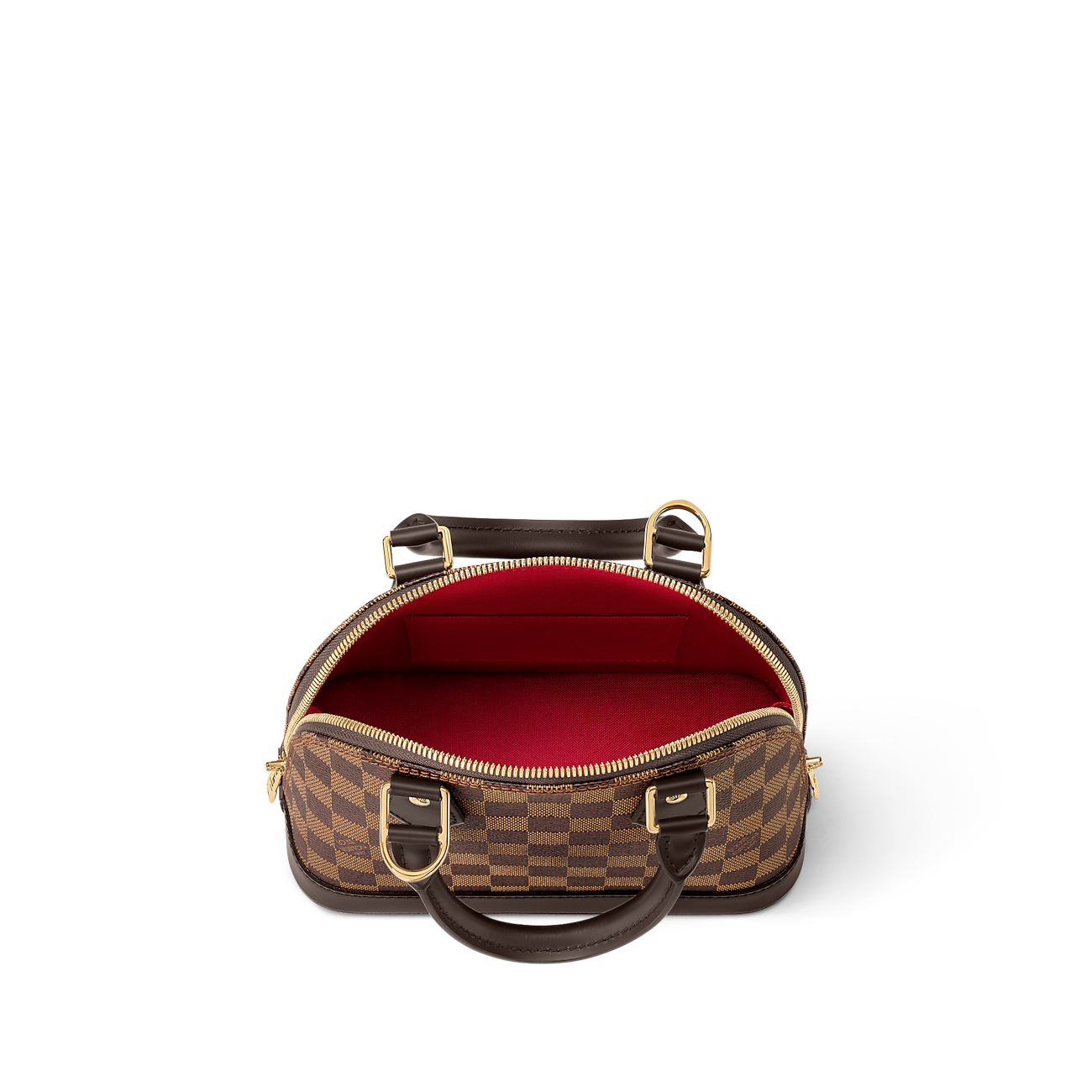 SAC À MAIN ALMA BB DAMIER EN VRAI CUIR