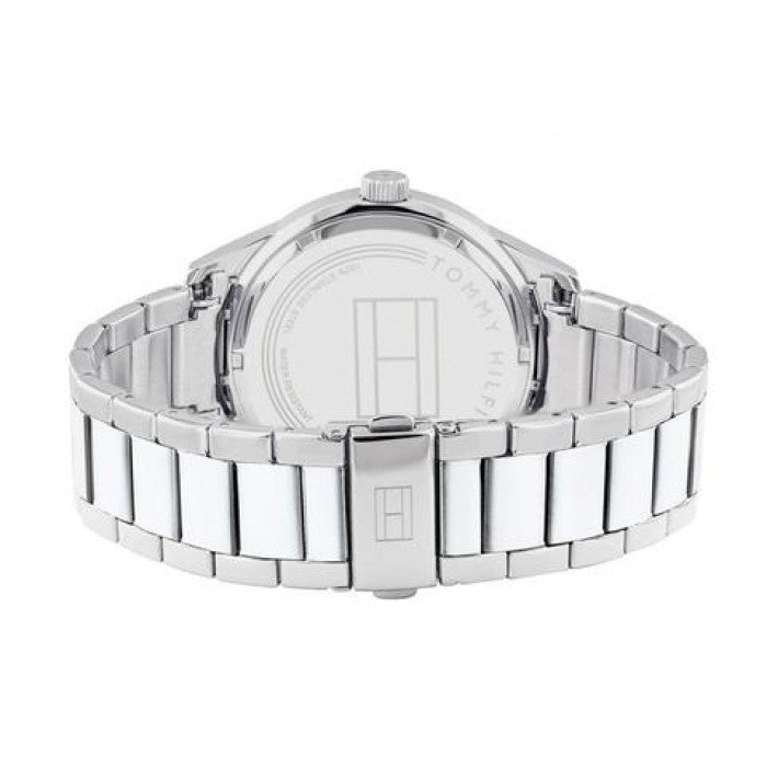 Montre Tommy Hilfiger Austin avec cadran noir et bracelet en acier argenté pour homme - 1791639