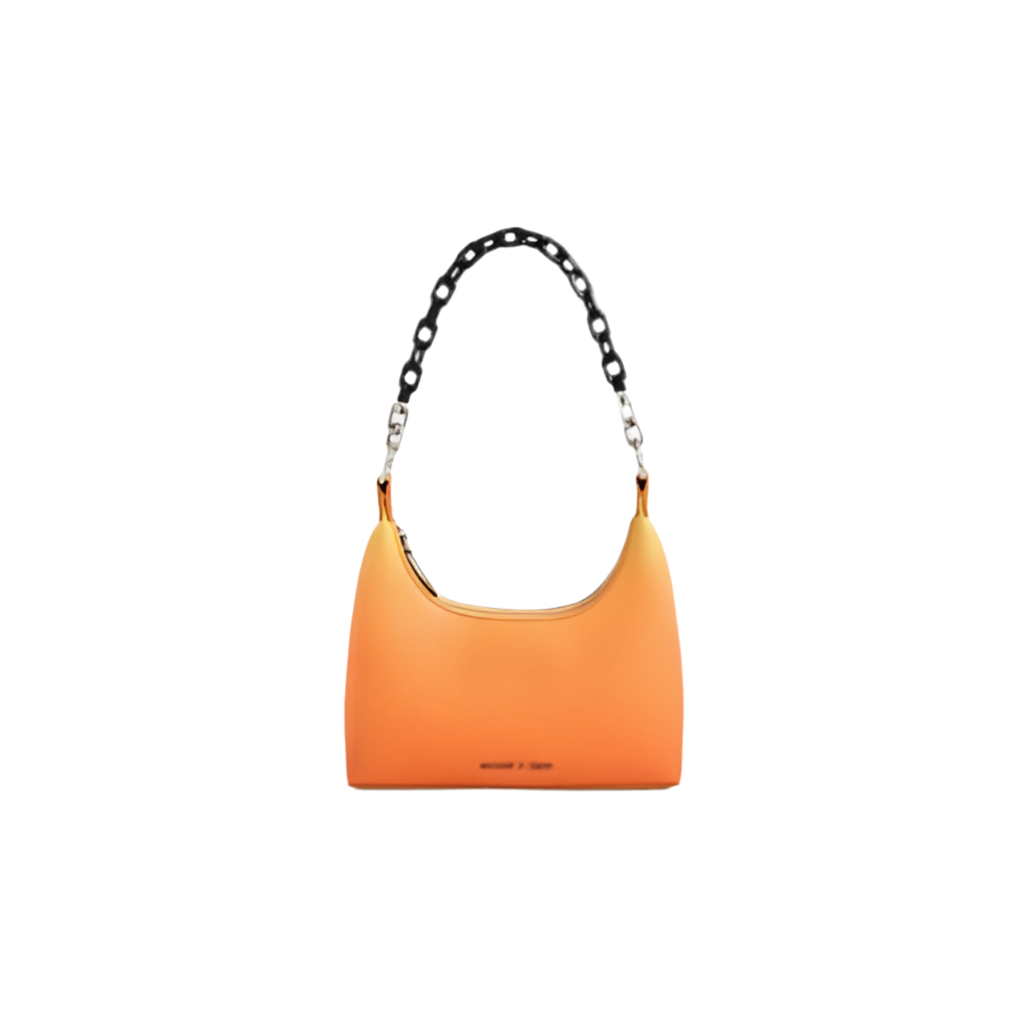 Sac à bandoulière avec poignée en chaîne Koi - Orange Dégradé