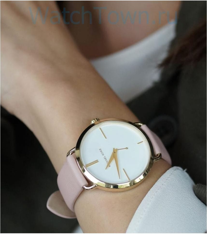 Michael Kors Montre à Quartz analogique pour Femme avec Bracelet en Cuir MK2659