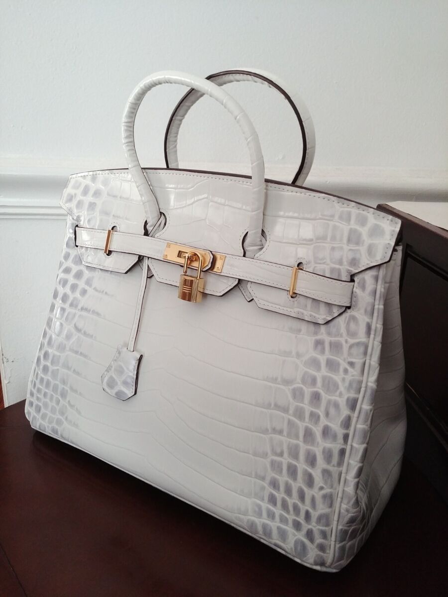 Sacs À Main À Poignée Supérieure En Cuir Véritable Imprimé Crocodile