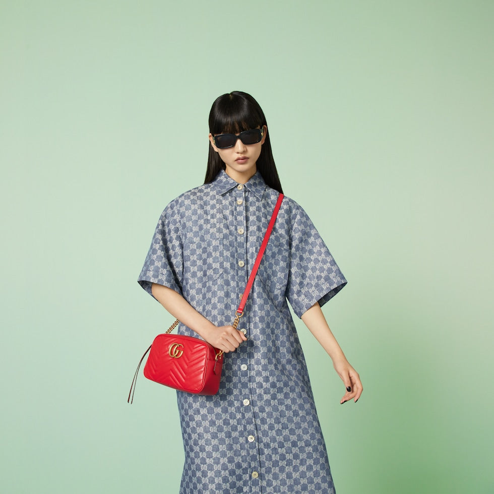 SAC À ÉPAULE GG MARMONT PETITE TAILLE