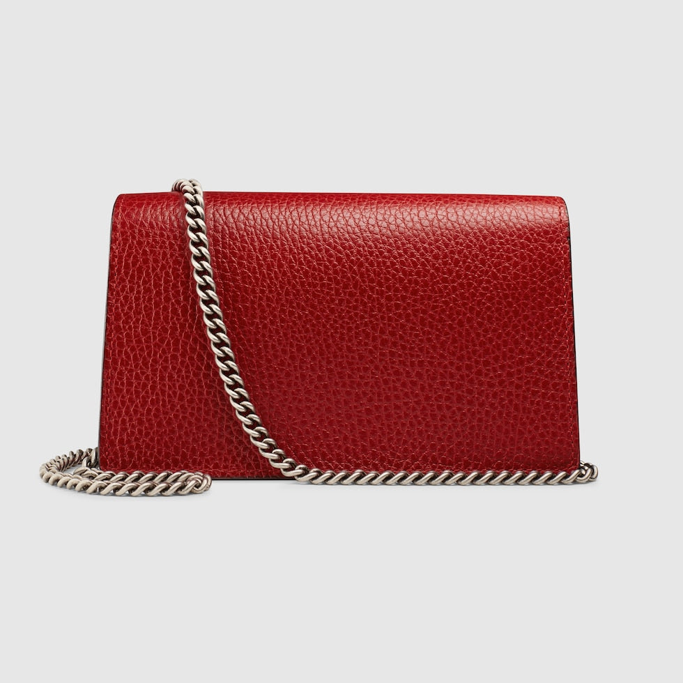 SAC À ÉPAULE DIONYSUS MOYEN TAILLE EN COULEUR ROUGE