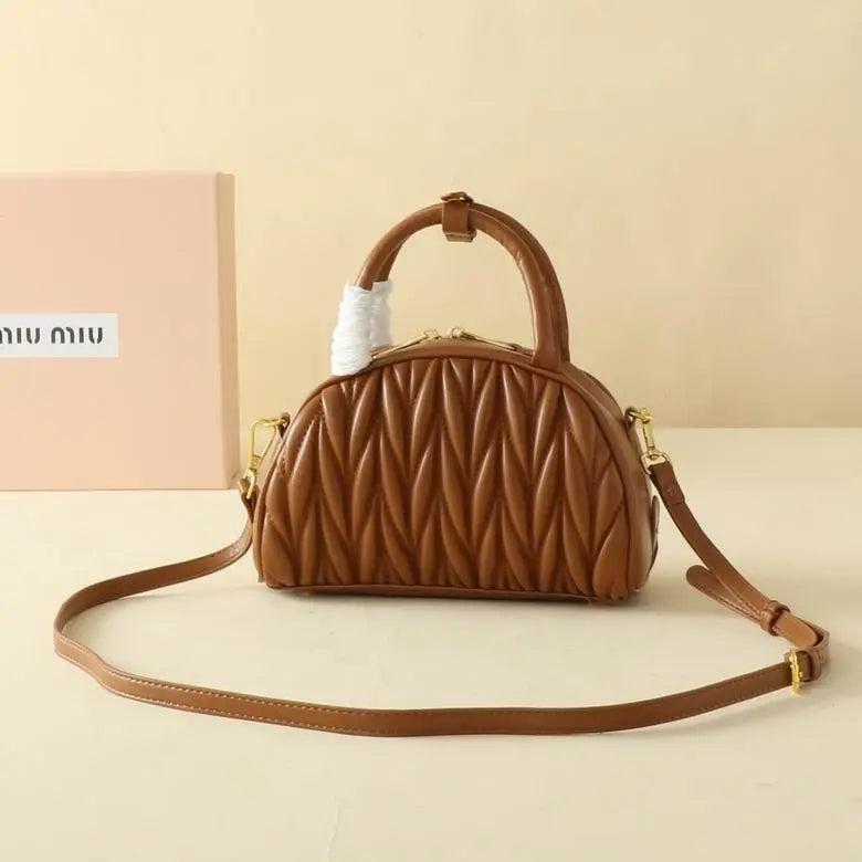 Sac à Raviolis Miu Miu En Marron
