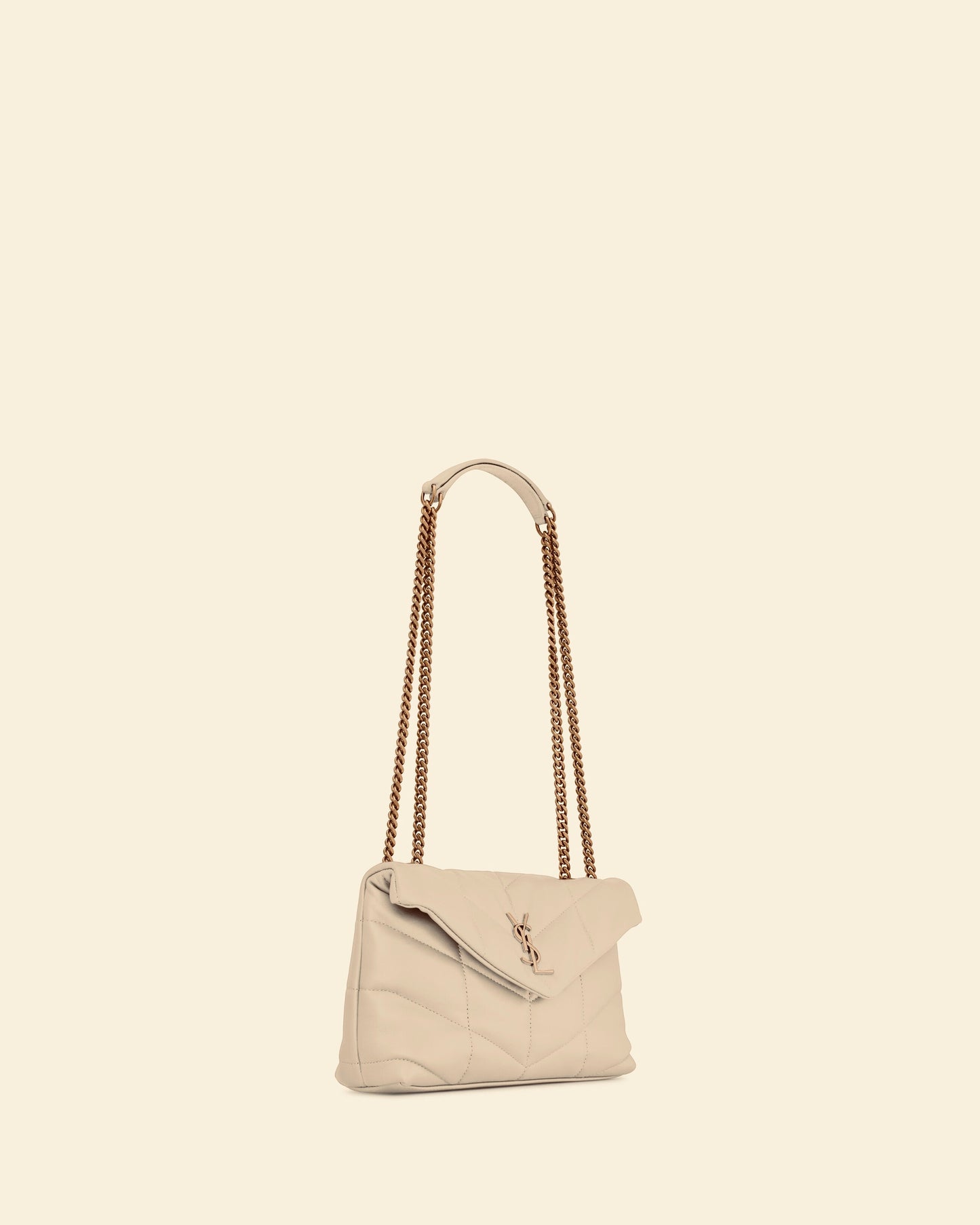 SAC YSL PUFFER TOY D'AGNEAU
BEIGE
