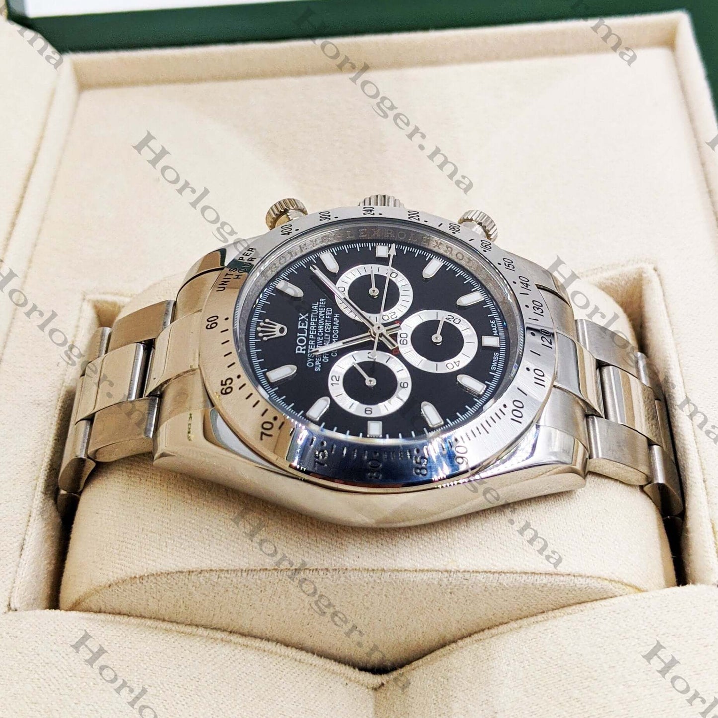 Rolex Daytona Silver Black Dial