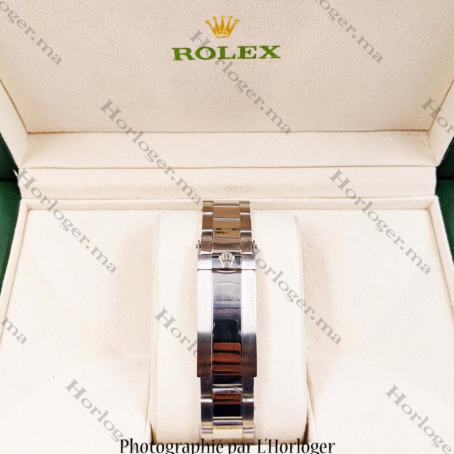 Rolex Daytona lunette Noir White dial