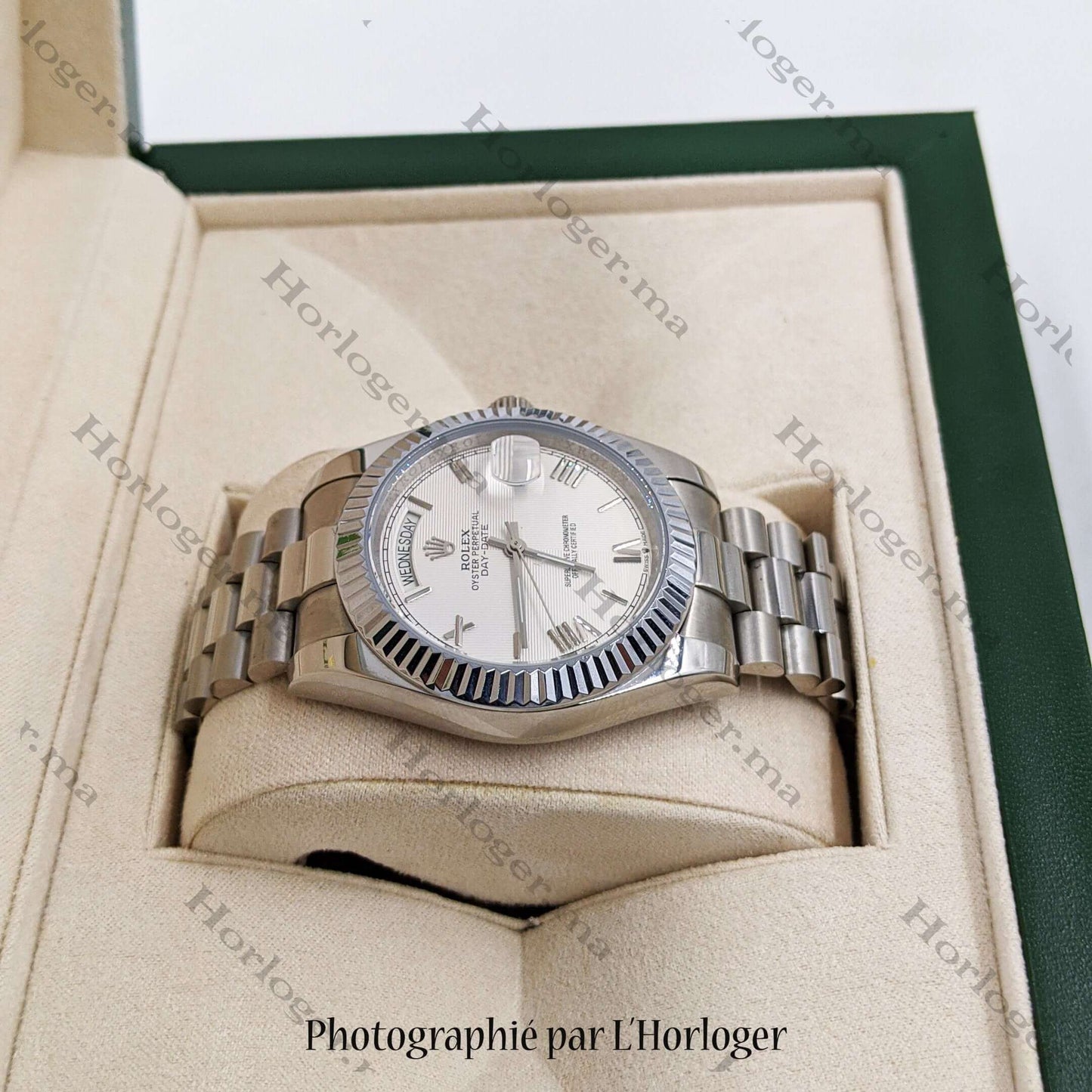 Rolex Day-date White Dial President