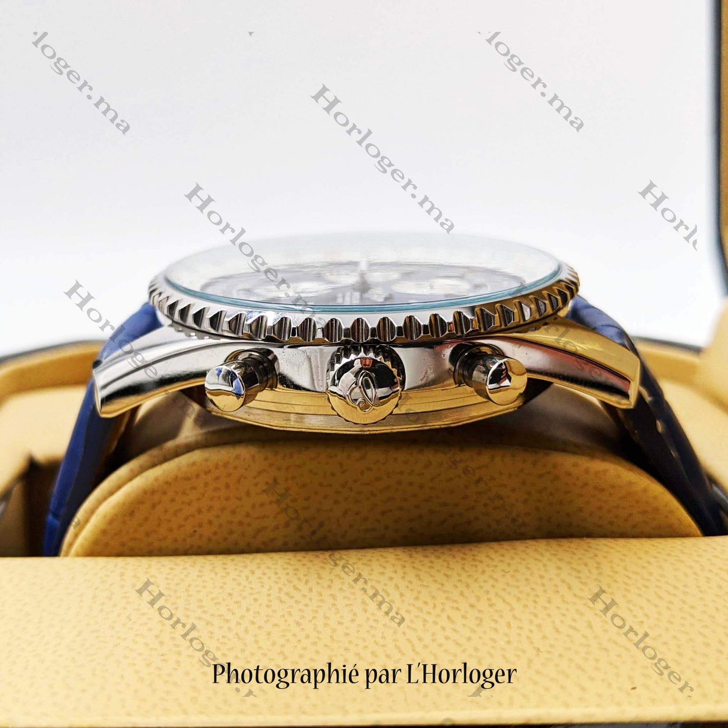 Breitling Navitimer Blue Leather