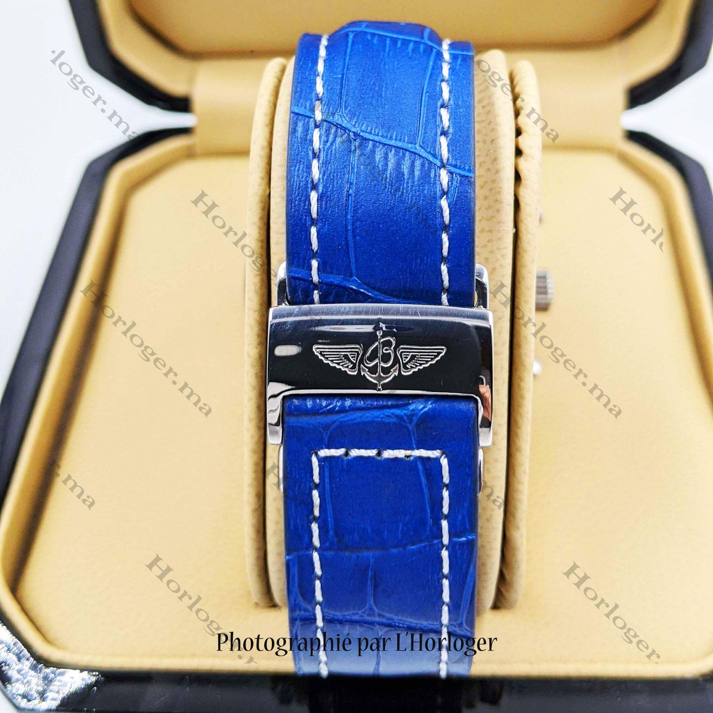 Breitling Navitimer Blue Leather