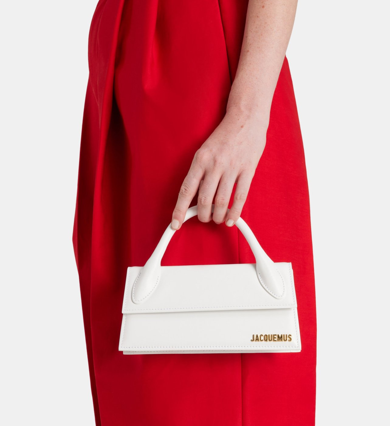 Sac à main long avec poignée supérieure Le Chiquito En Blanc