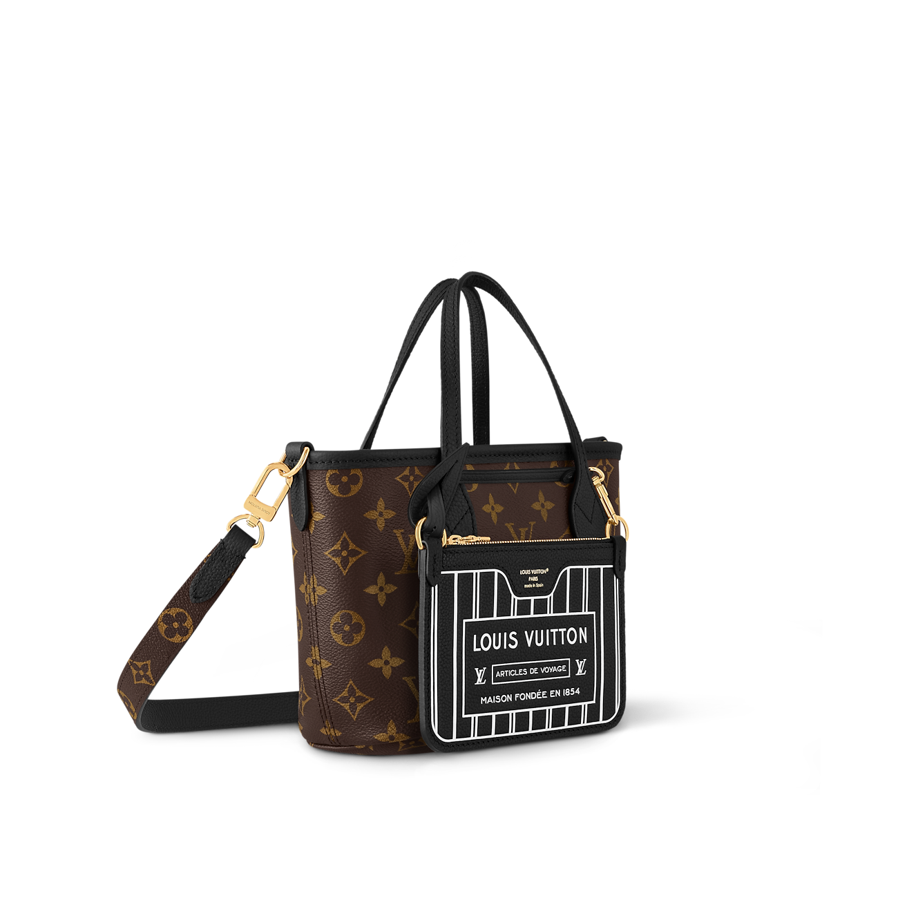 Sac Neverfull Bandoulière Inside Out BB