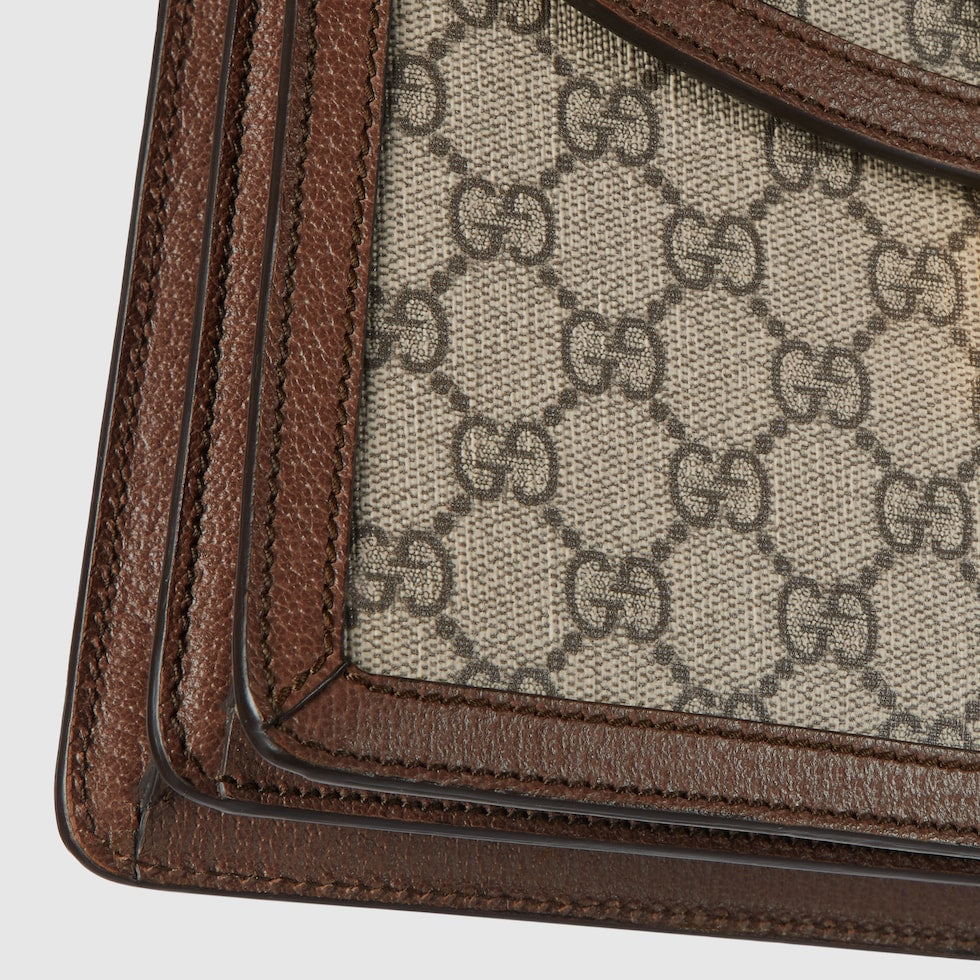 SAC OPHIDIA MINI À POIGNÉE SUPÉRIEURE AVEC TOILE