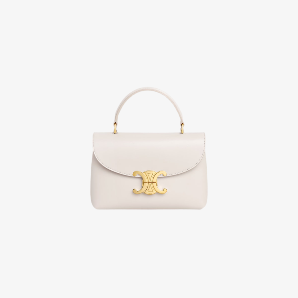SAC NINO TEEN VEAU SOUPLE GRAINÉ EN BLANC