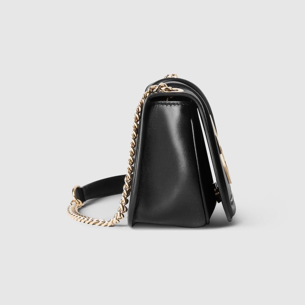 SAC À ÉPAULE GUCCI BLONDIE PETIT FORMAT EN NOIR