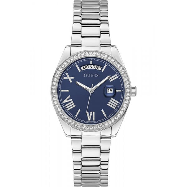 Montre Guess Luna en Acier Argenté