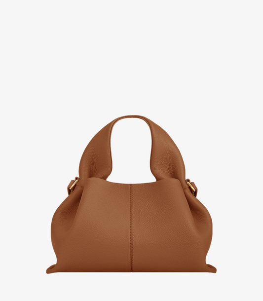 SAC POLÉNE EDITION CAMEL GRAINÉ