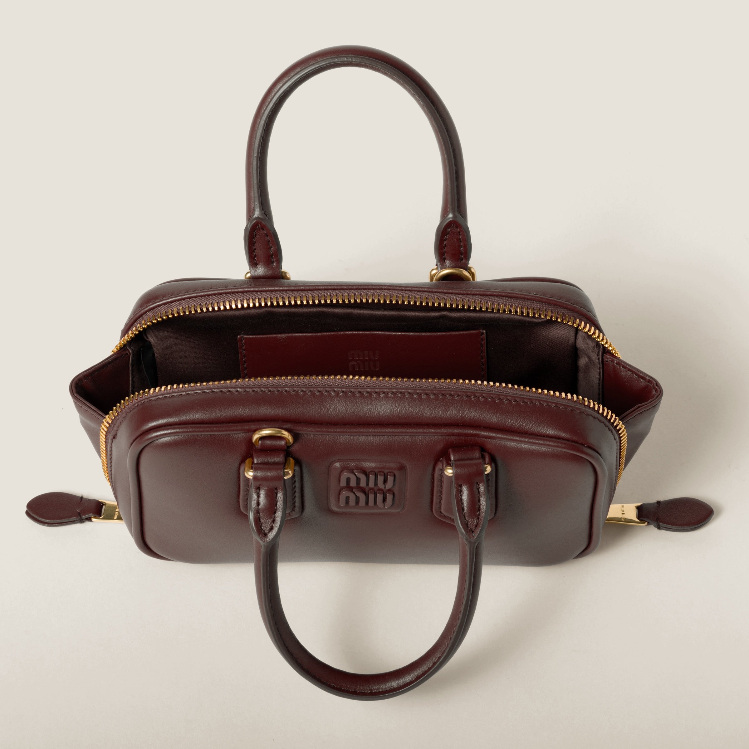 Mini-sac en semi cuir Arcadie