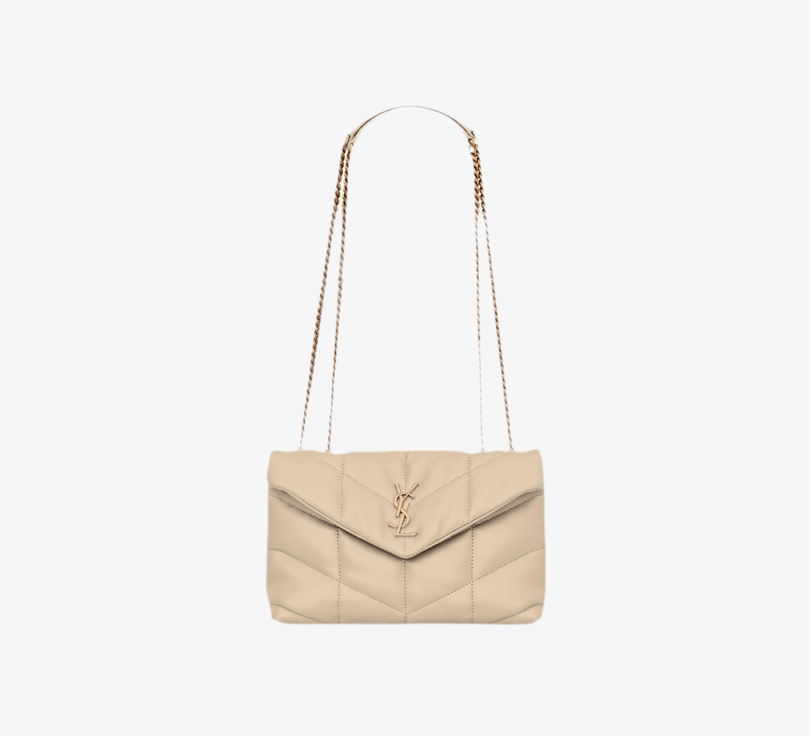 SAC YSL PUFFER TOY D'AGNEAU
BEIGE