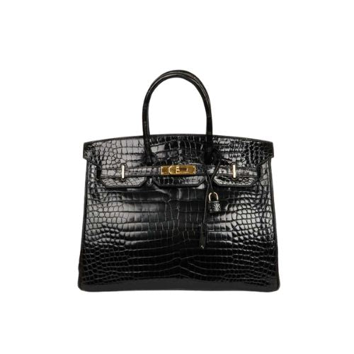 BIRKIN 35 HERMES CROCO NOIRE