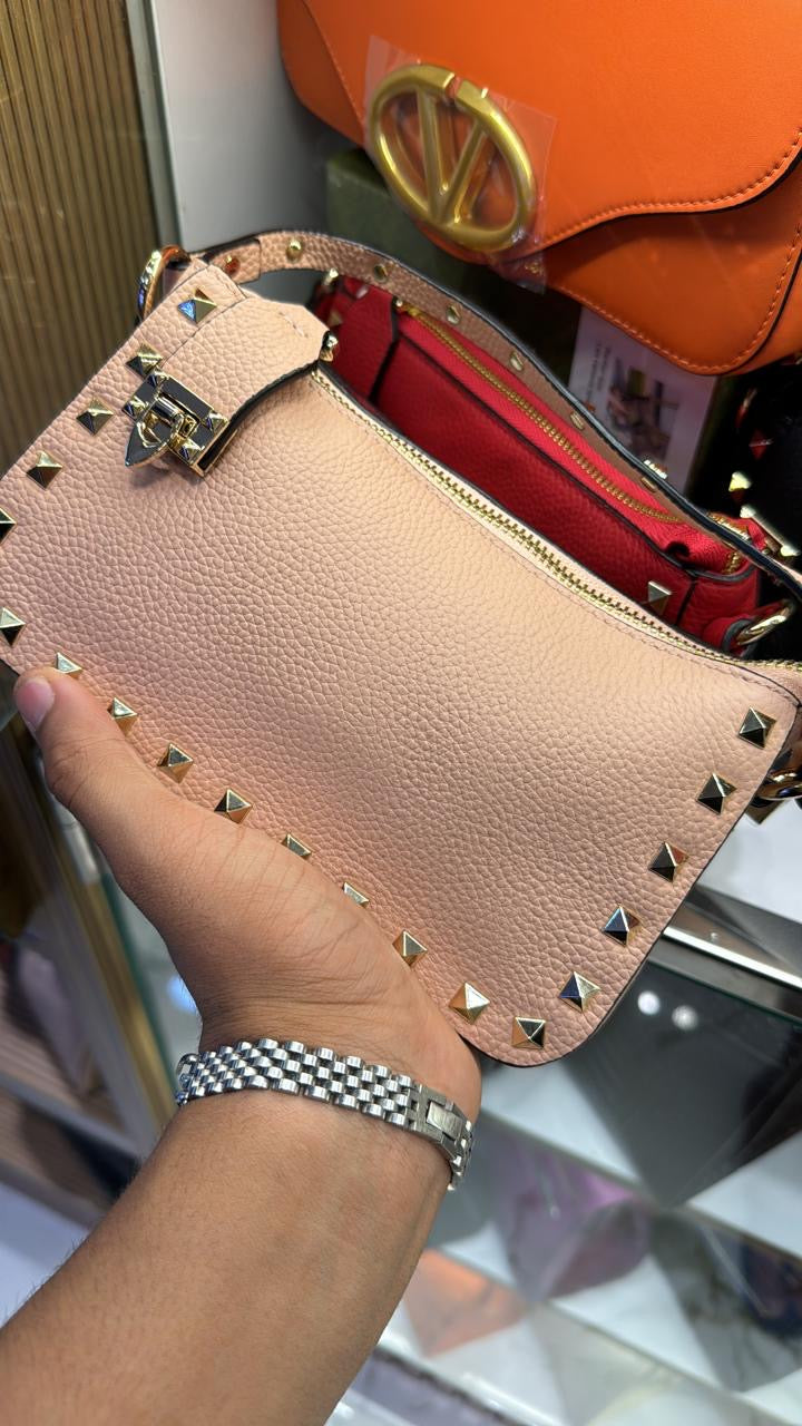 Sac porté épaule femme Valentino Garavani En Vrai Cuir