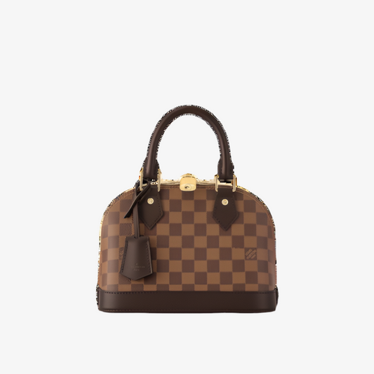 Sac Lv Alma BB Toile Damier