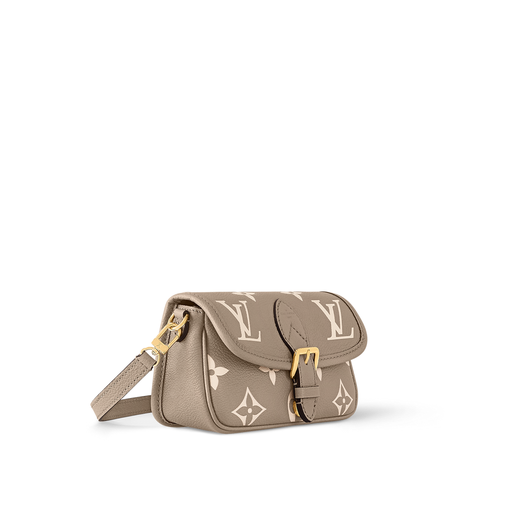 Sac Lv Nano Diane Monogram Empreinte Bicolore