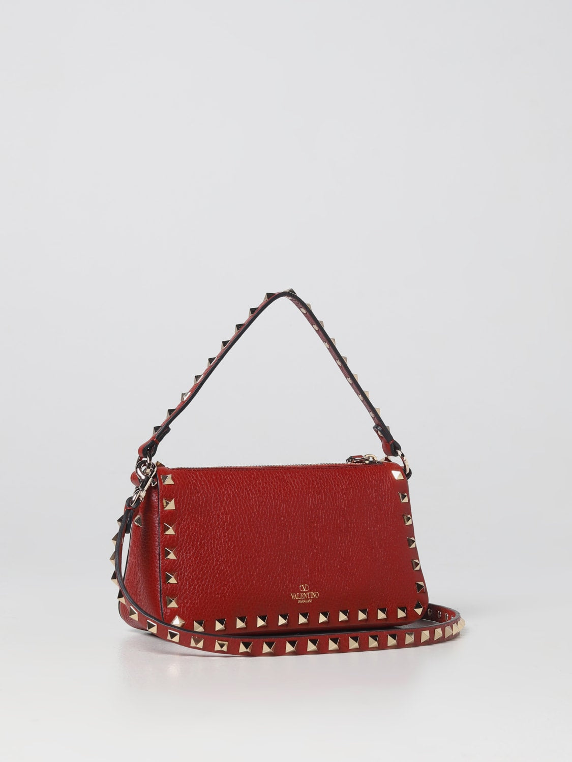 Sac porté épaule femme Valentino Garavani Rouge En Vrai Cuir