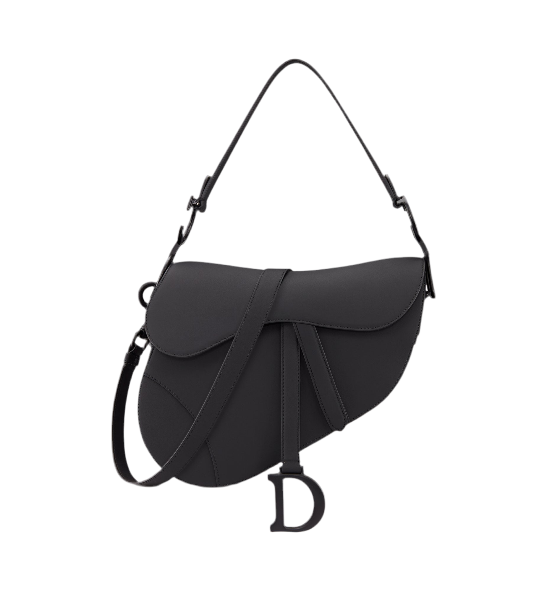 Sacoche Dior de selle avec sangle noir