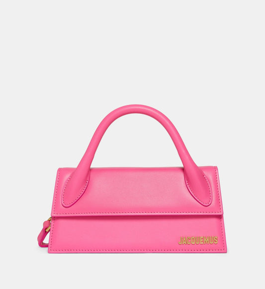 Sac à main long avec poignée supérieure Le Chiquito En Rose
