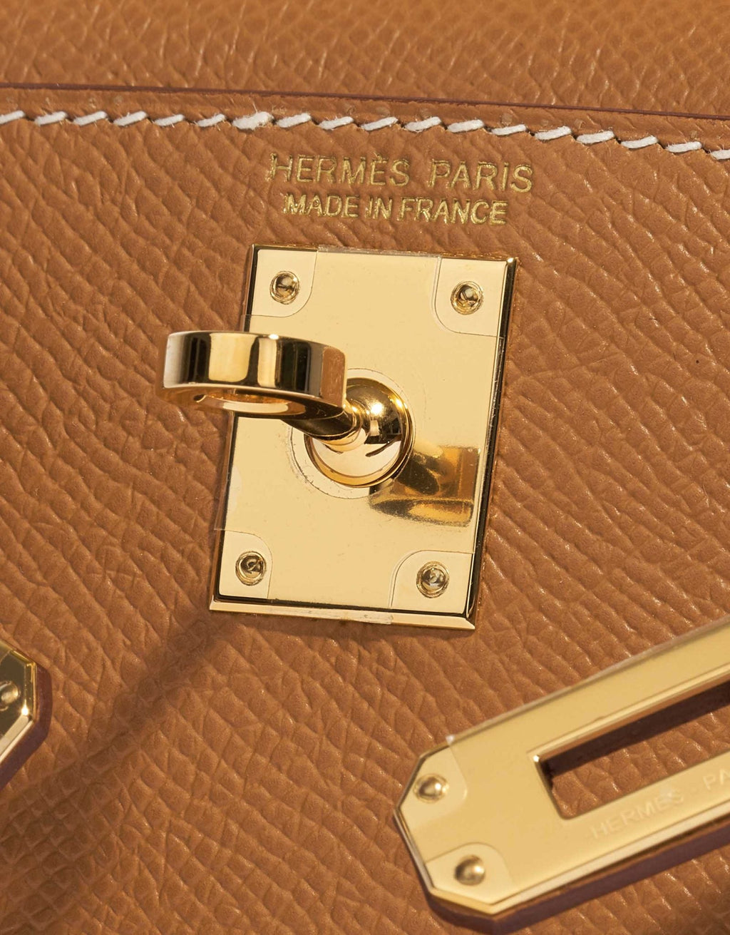 Sac bandoulière Kelly Sellier 25 Hermès Veau Epsom Gold