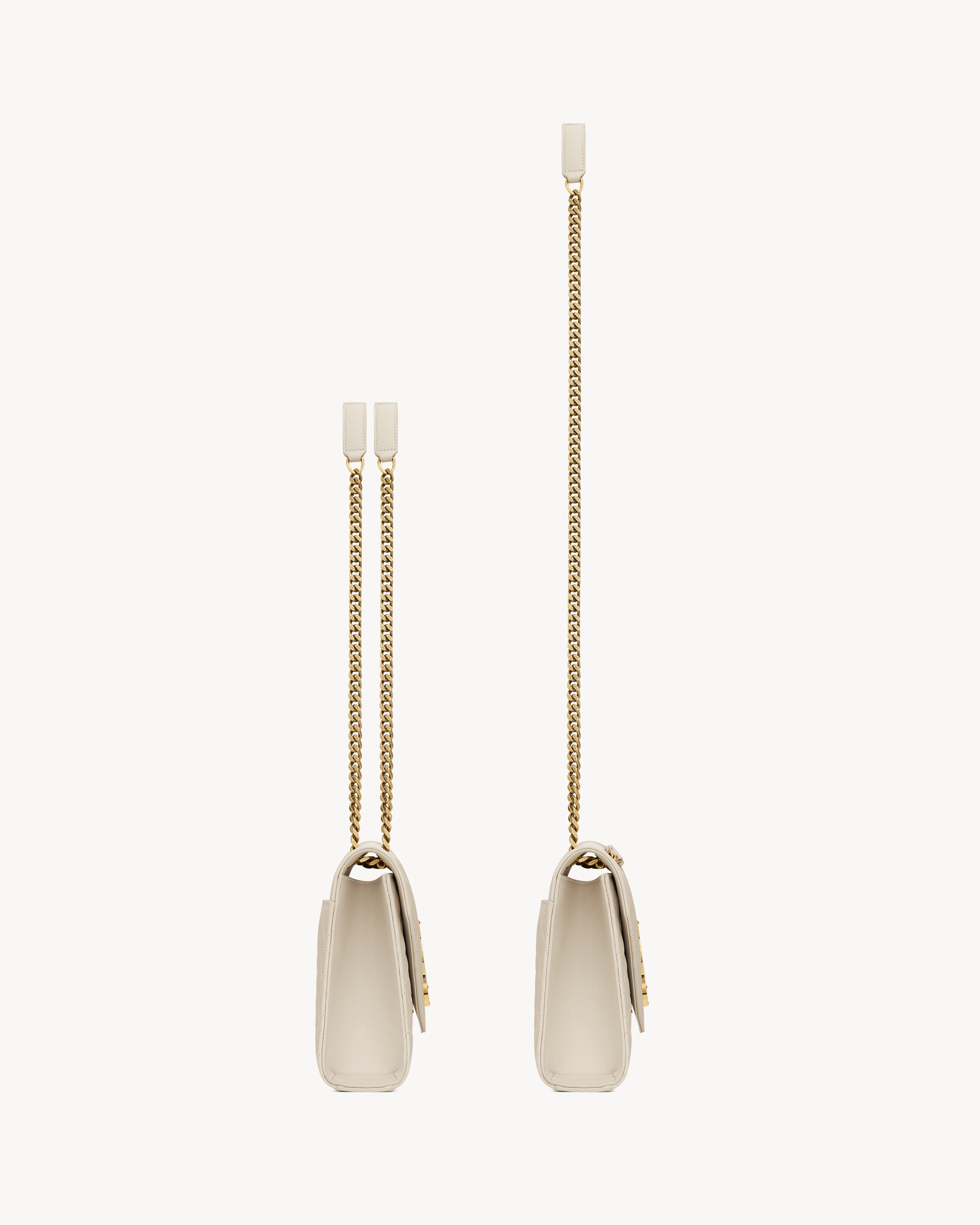 SAC YSL ENVELOPE MEDIUM EN D’AGNEAU MATELASSÉ
BLANC VINTAGE