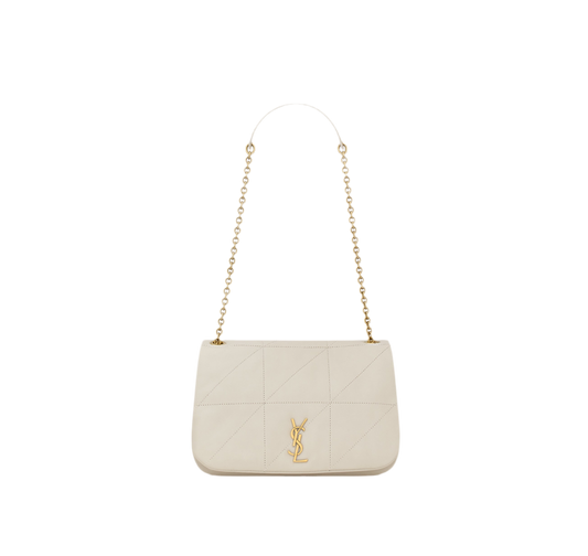 Sac Ysl JAMIE 4.3 SMALL EN D’AGNEAU Blanc