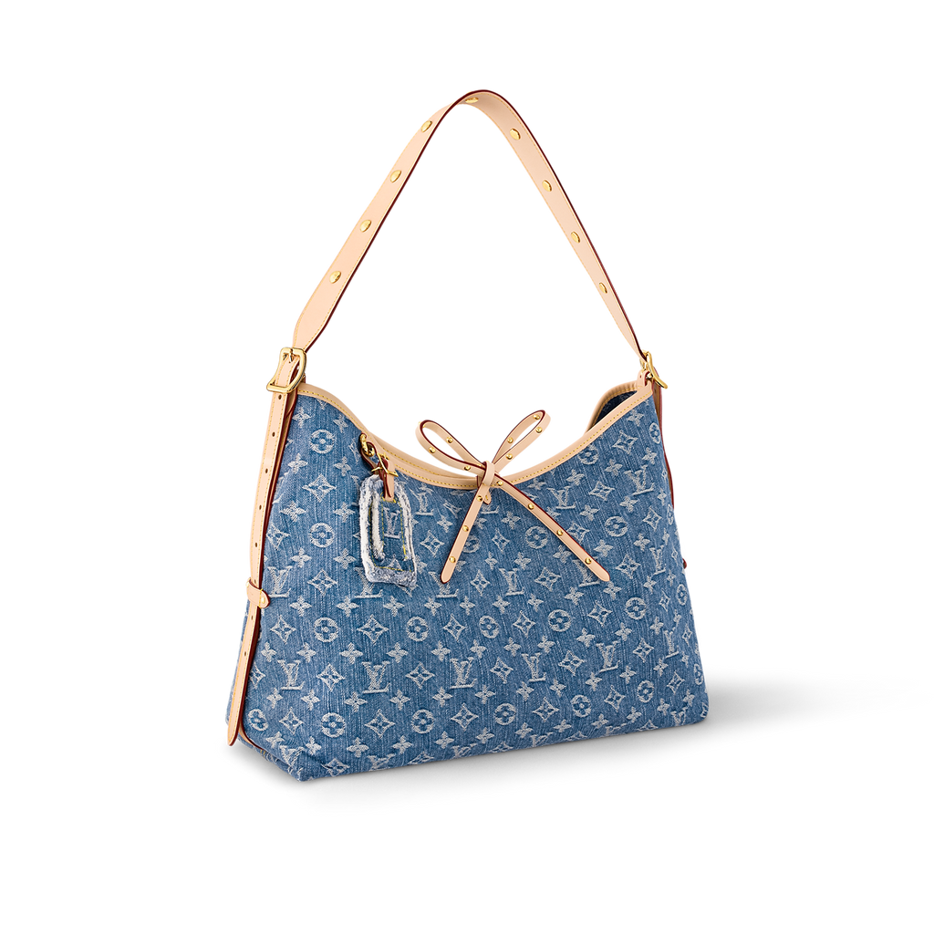 Sac LV CarryAll MM Bleu Denim