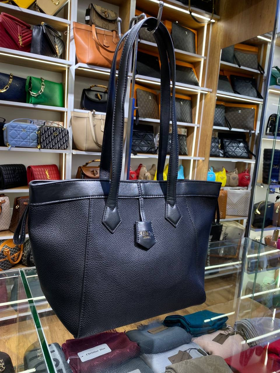 Sac Fendi Origami  sac transformable en noir