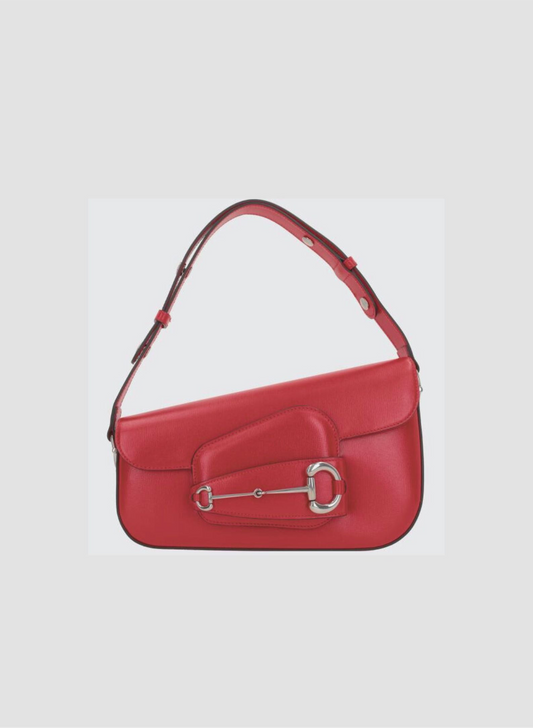 PETIT SAC À BANDOULIÈRE EN LISSE GUCCI HORSEBIT 1955