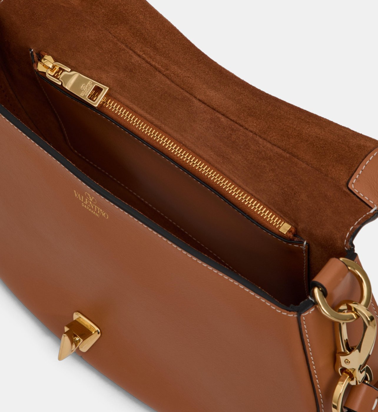 Sac Valentino Garavani besace Ohval en cuir